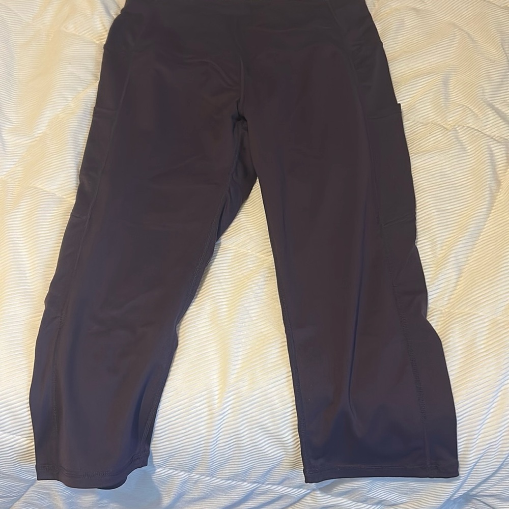 Purple capris
